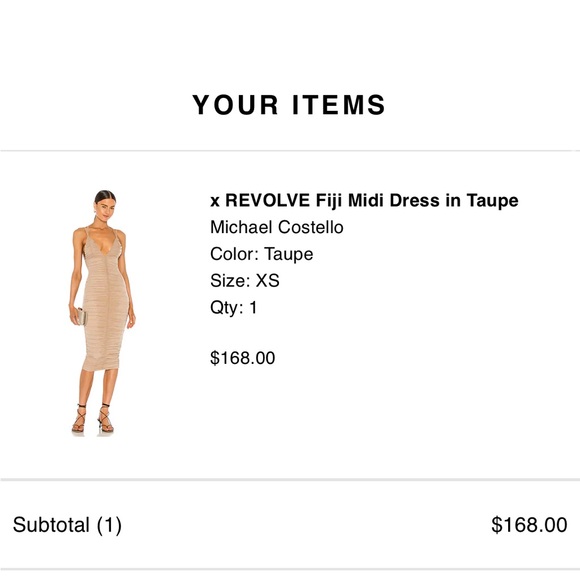 Fiji revolve midi dress - Picture 3 of 6